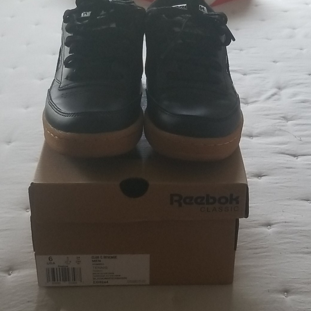 Black and White Reebok Classic